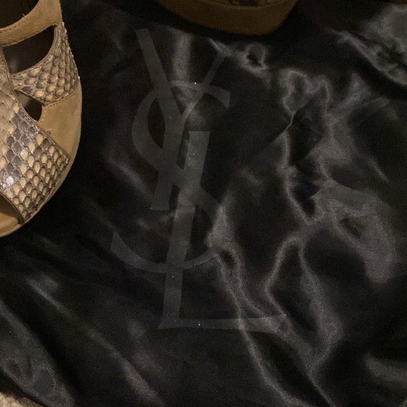 YSL Snakeskin and Suede booties size 40 - Picture 14 of 15